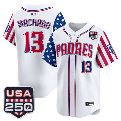 SD "America250 Edition" Vapor Premier Limited Jersey - All Stitched