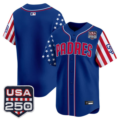 SD "America250 Edition" Vapor Premier Limited Jersey - All Stitched