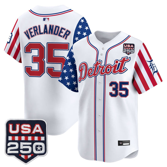 DET "America250 Edition" Vapor Premier Limited Jersey - All Stitched