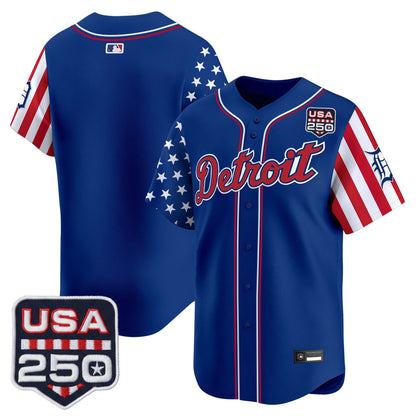 DET "America250 Edition" Vapor Premier Limited Jersey - All Stitched