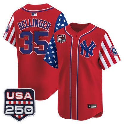 Men's Yankees "America250 Edition" Vapor Premier Limited Jersey - All Stitched