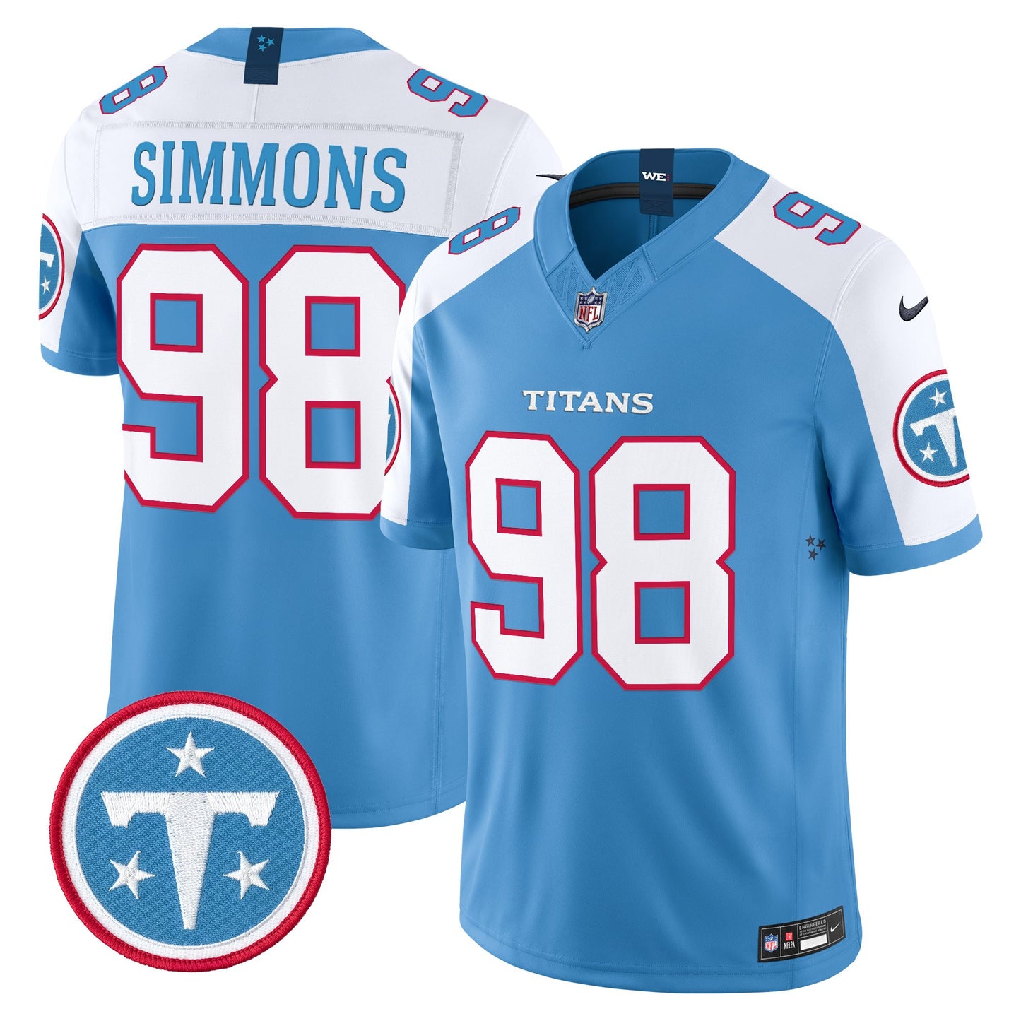 Men's Tennessee Titans 2026 Vapor Limited Jersey - All Stitched