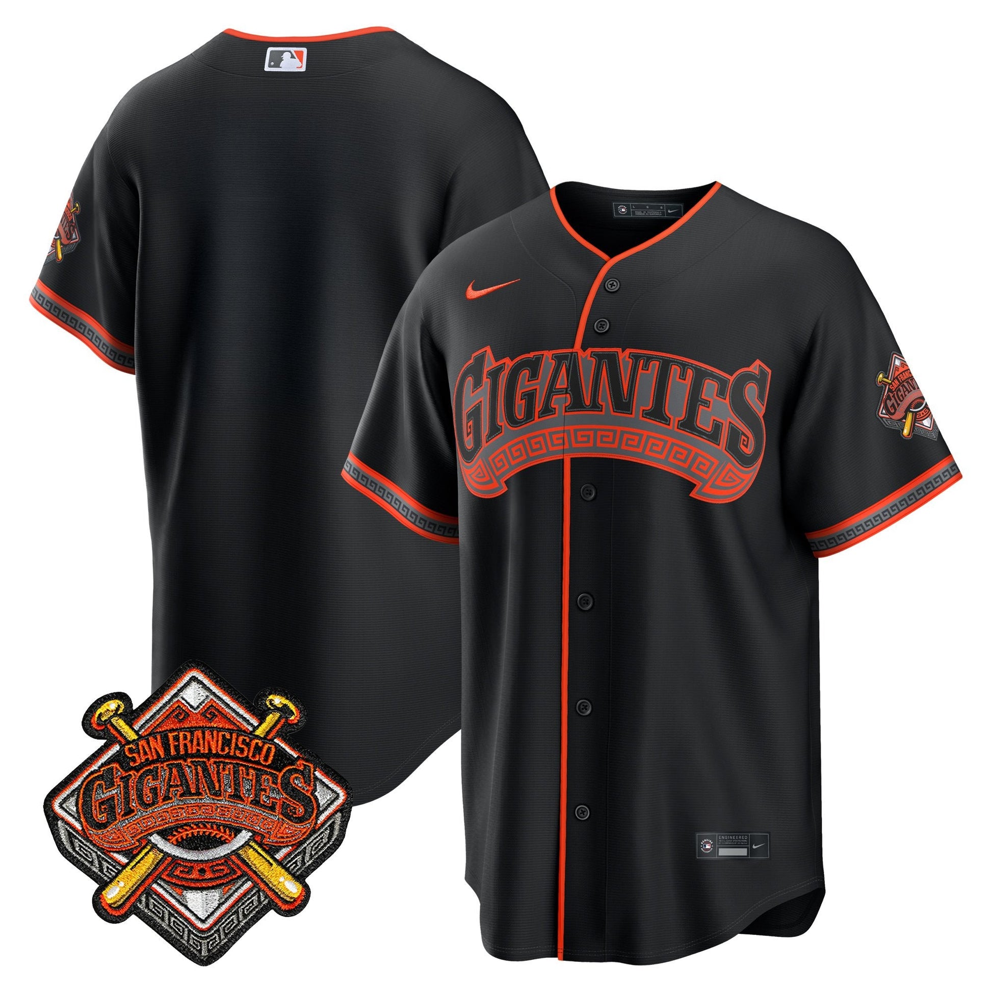 SF “Los Gigantes” Vapor Premier Jersey - All Stitched