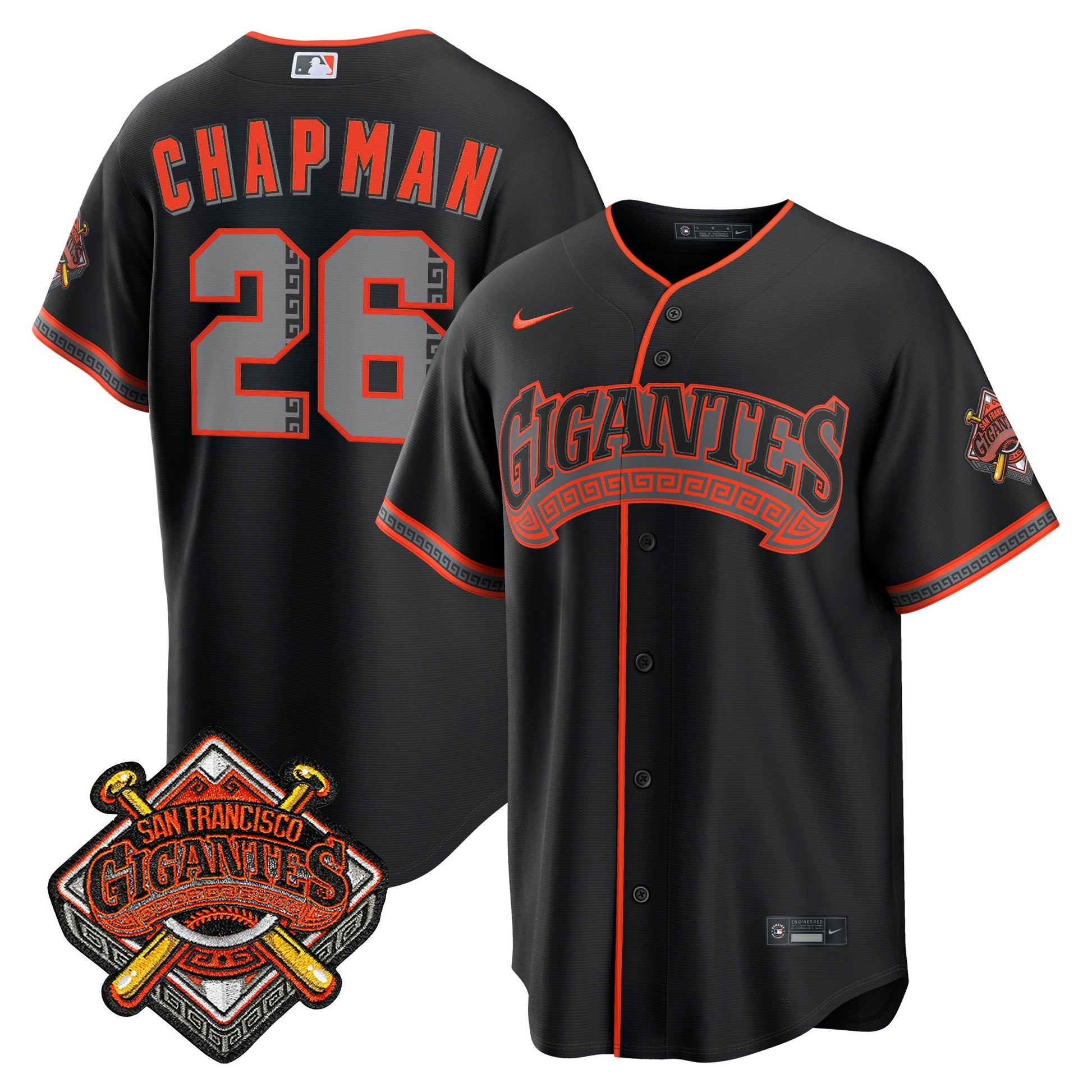 SF “Los Gigantes” Vapor Premier Jersey - All Stitched