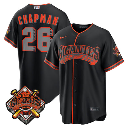 SF “Los Gigantes” Vapor Premier Jersey - All Stitched