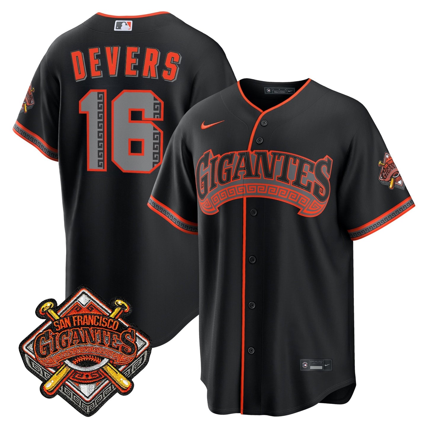 SF “Los Gigantes” Vapor Premier Jersey - All Stitched