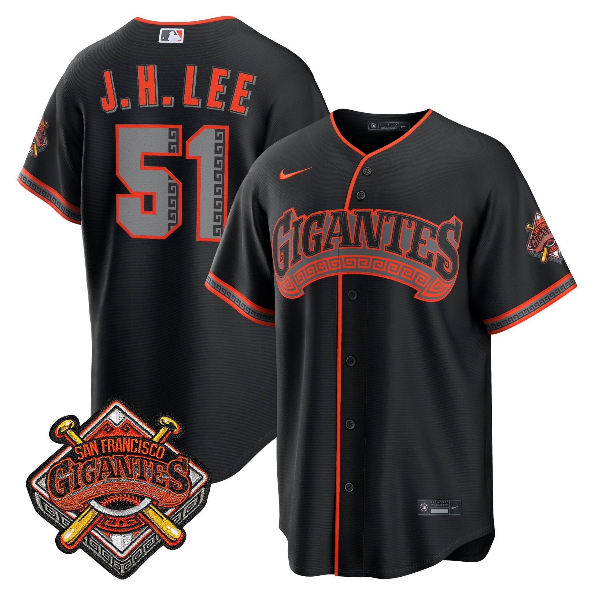 SF “Los Gigantes” Vapor Premier Jersey - All Stitched