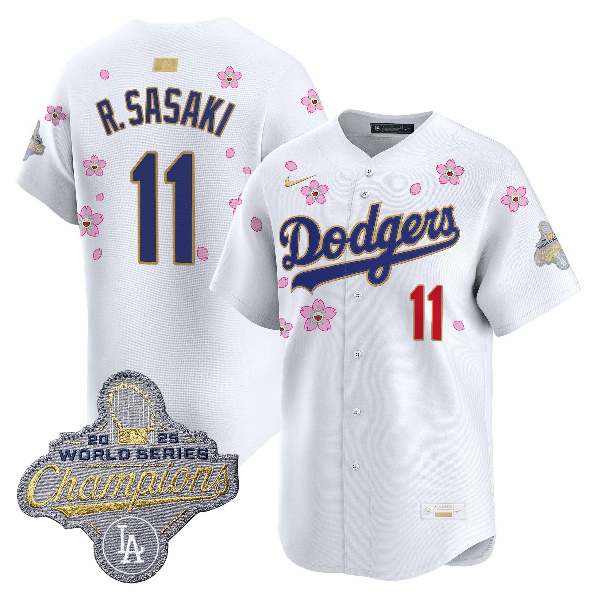 LAD "Tokyo Series x Gold Collection" Vapor Premier Limited Jersey - All Stitched