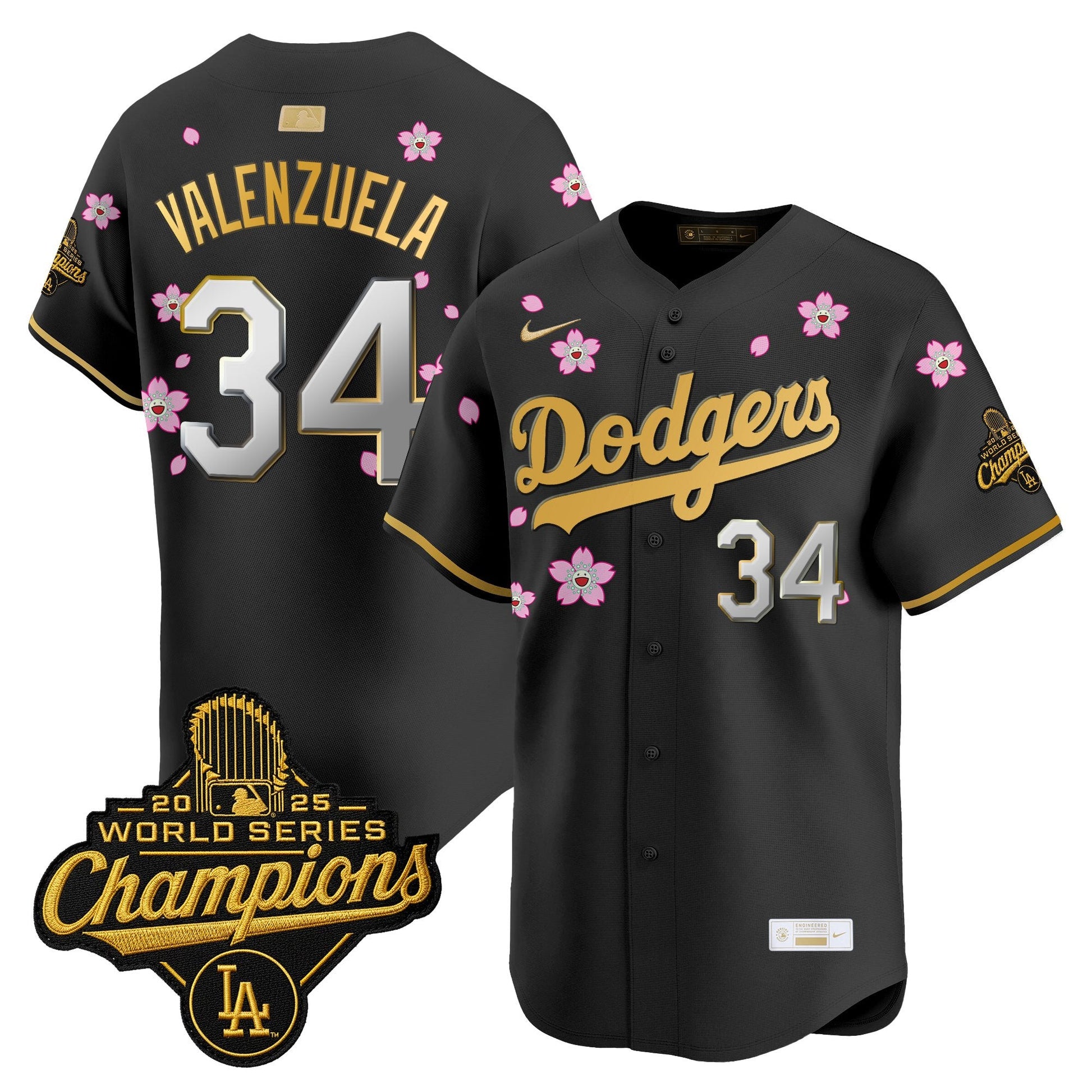 LAD "Tokyo Series x Gold Collection" Vapor Premier Limited Jersey - All Stitched