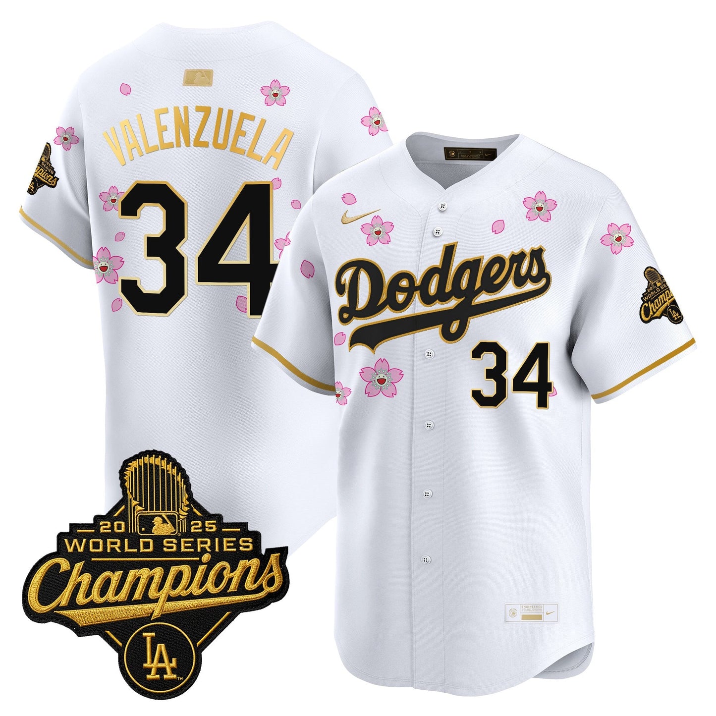 LAD "Tokyo Series x Gold Collection" Vapor Premier Limited Jersey - All Stitched