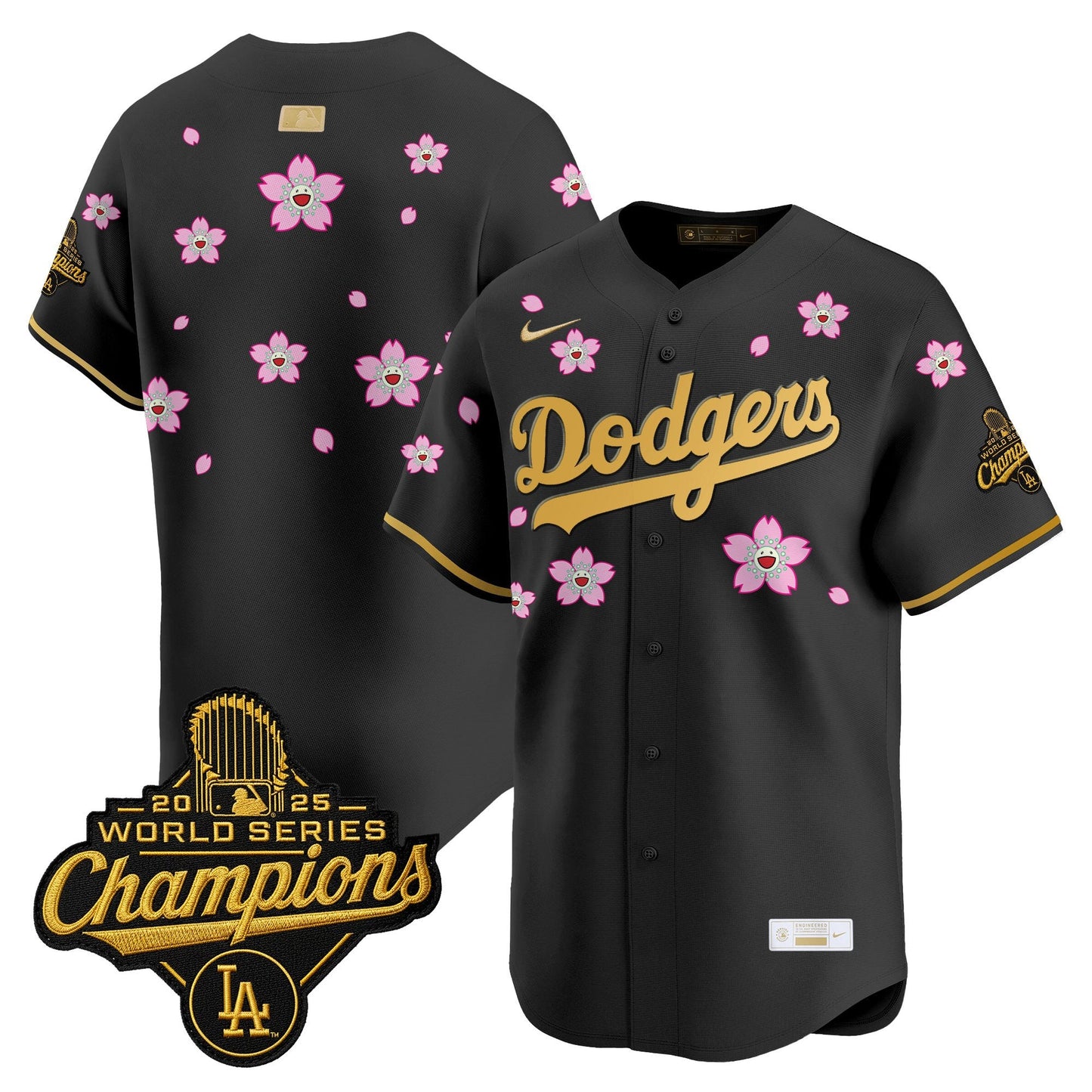 LAD "Tokyo Series x Gold Collection" Vapor Premier Limited Jersey - All Stitched
