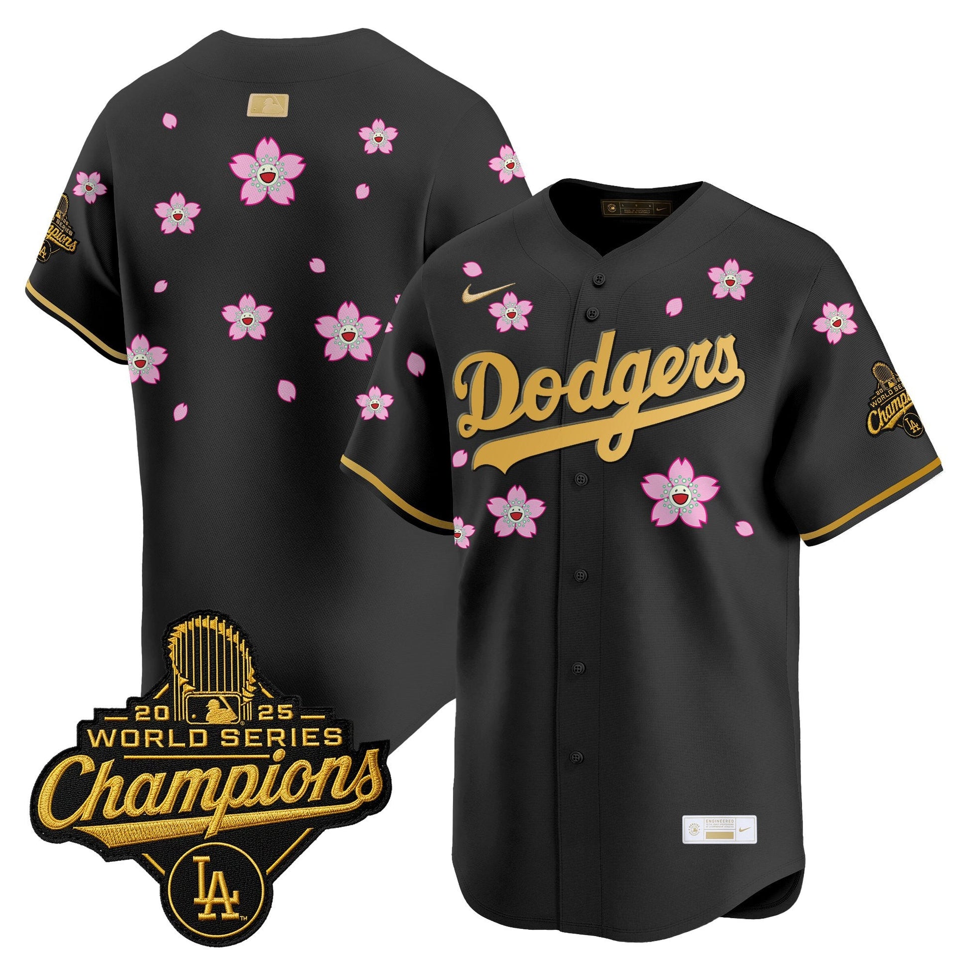 LAD "Tokyo Series x Gold Collection" Vapor Premier Limited Jersey - All Stitched