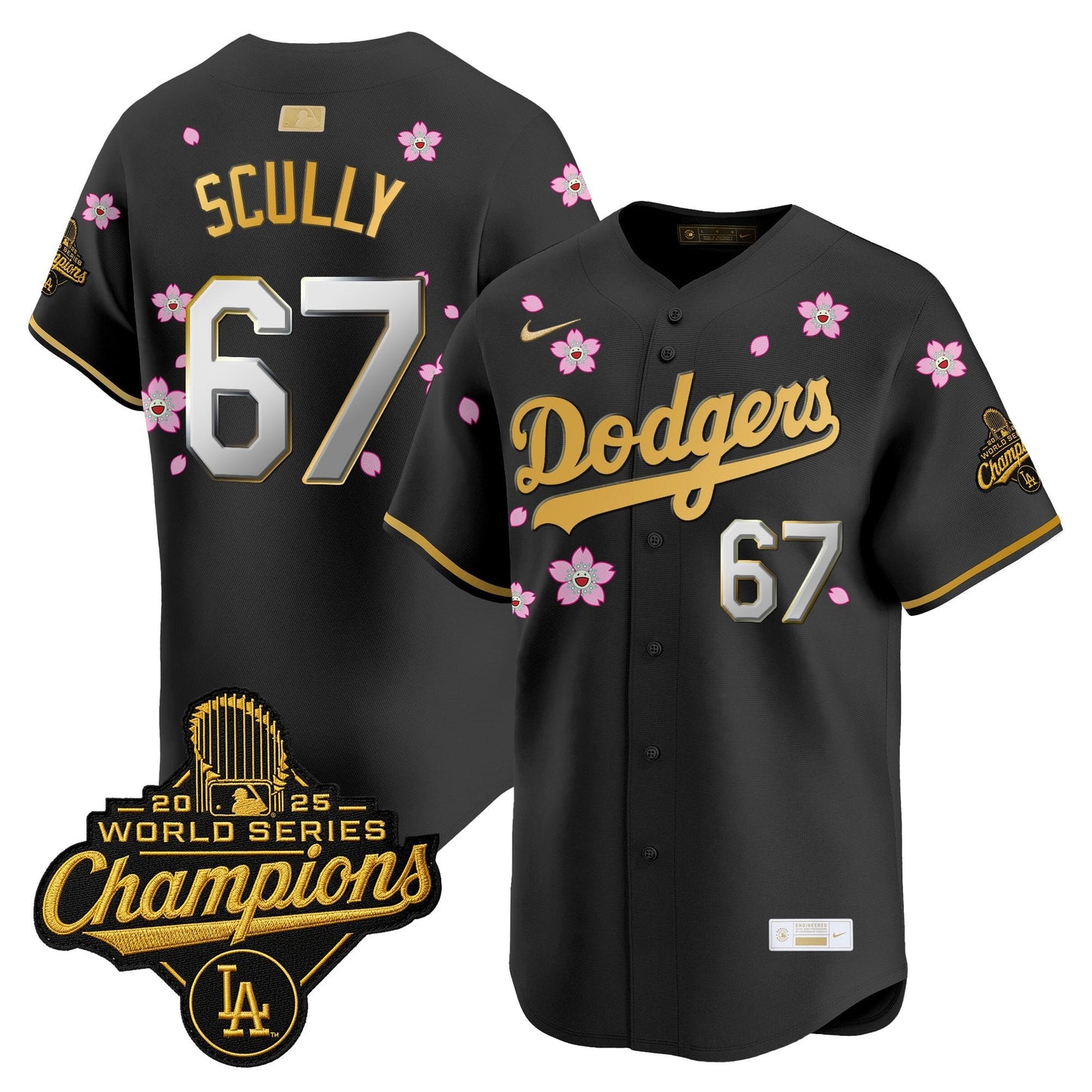 LAD "Tokyo Series x Gold Collection" Vapor Premier Limited Jersey - All Stitched