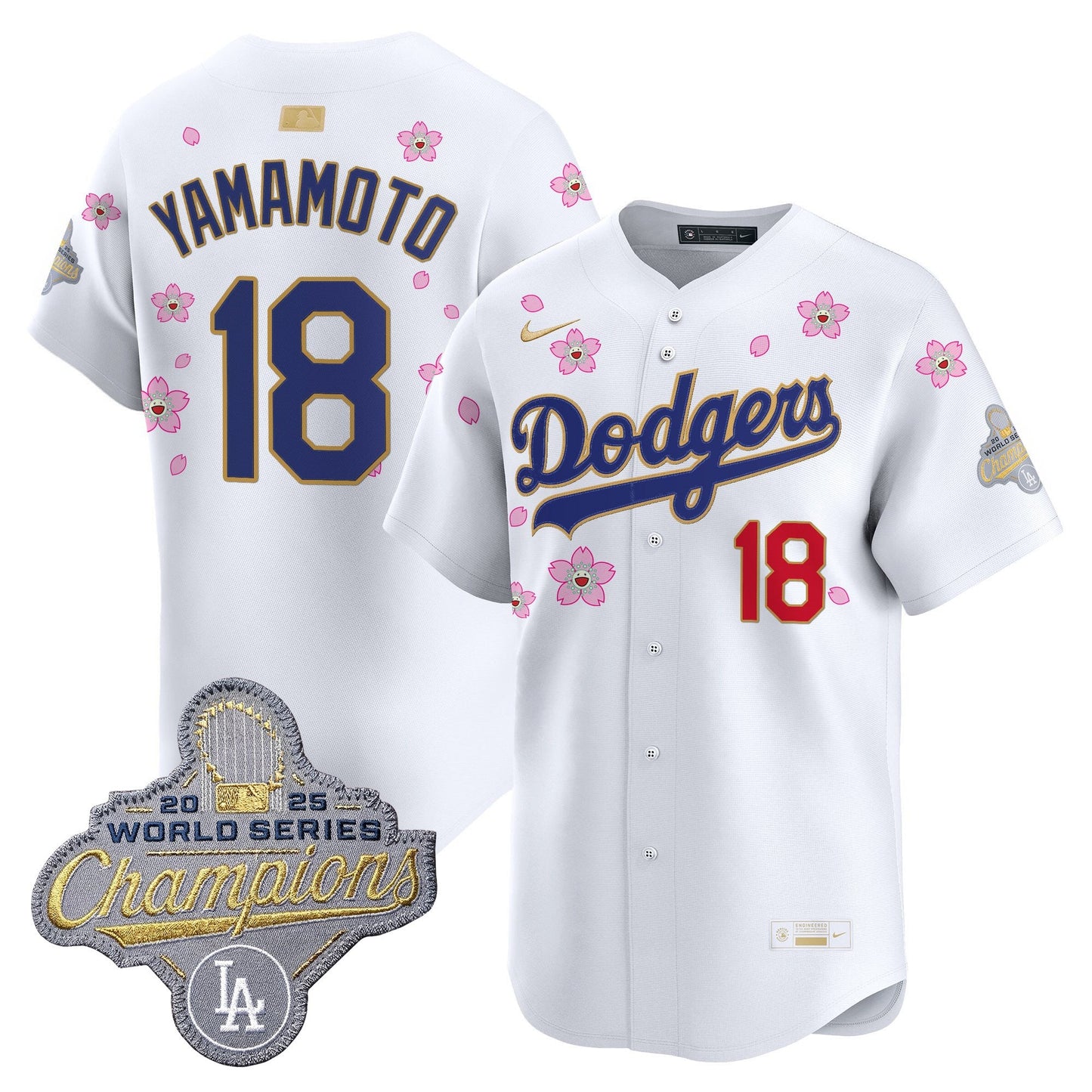 LAD "Tokyo Series x Gold Collection" Vapor Premier Limited Jersey - All Stitched