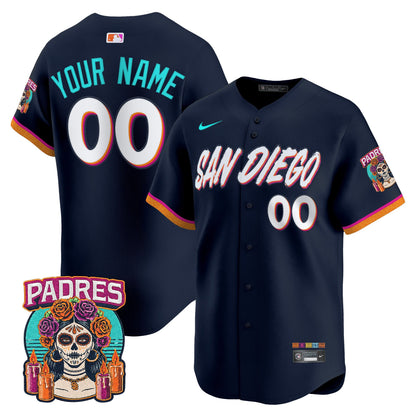 SD 2026 City Connect Vapor Premier Limited Custom Jersey - All Stitched