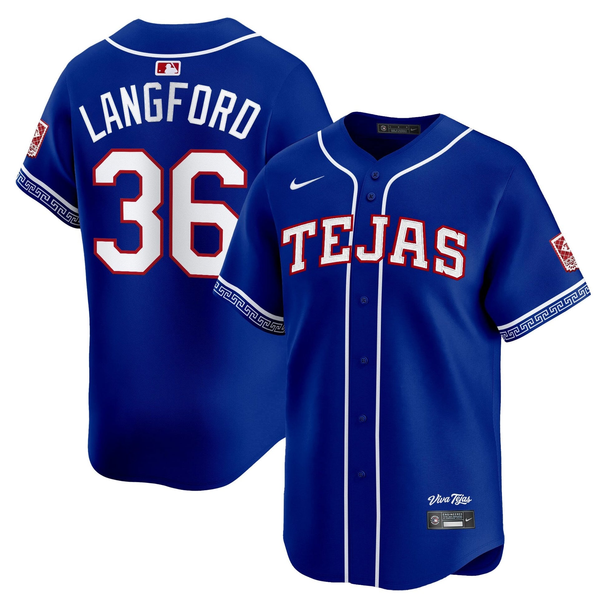 Men's Texas Rangers 2026 City Connect Vapor Premier Limited Jersey - All Stitched