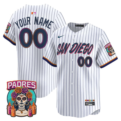 SD 2026 City Connect Vapor Premier Limited Custom Jersey - All Stitched
