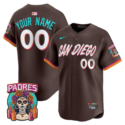 SD 2026 City Connect Vapor Premier Limited Custom Jersey - All Stitched