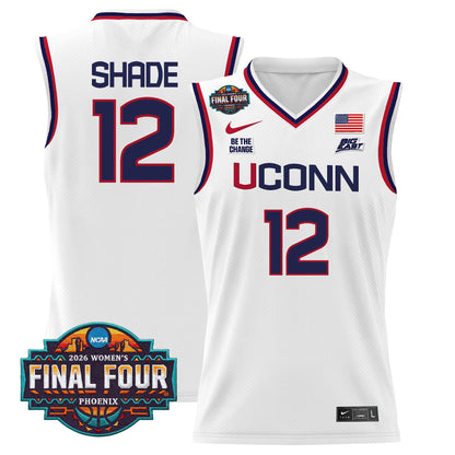 Men's Size - UConn Huskies 2026 Women's Tournament Final Four Basketball Jersey - All Stitched