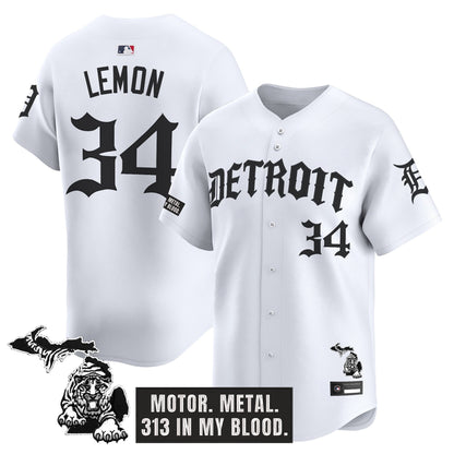 Men's Detroit Tigers 'Old English Edition' Vapor Premier Limited Jersey - All Stitched