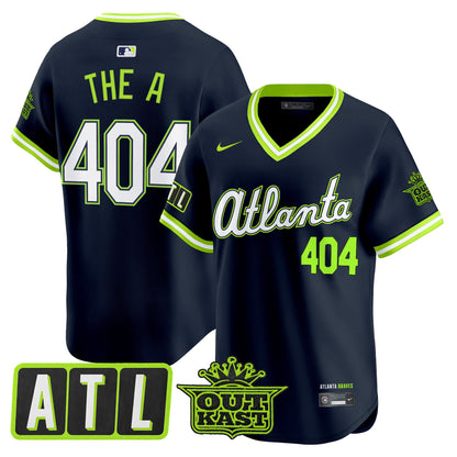 Men's Atlanta Braves 2026 City Connect x Outkast Vapor Premier Limited Jersey - All Stitched
