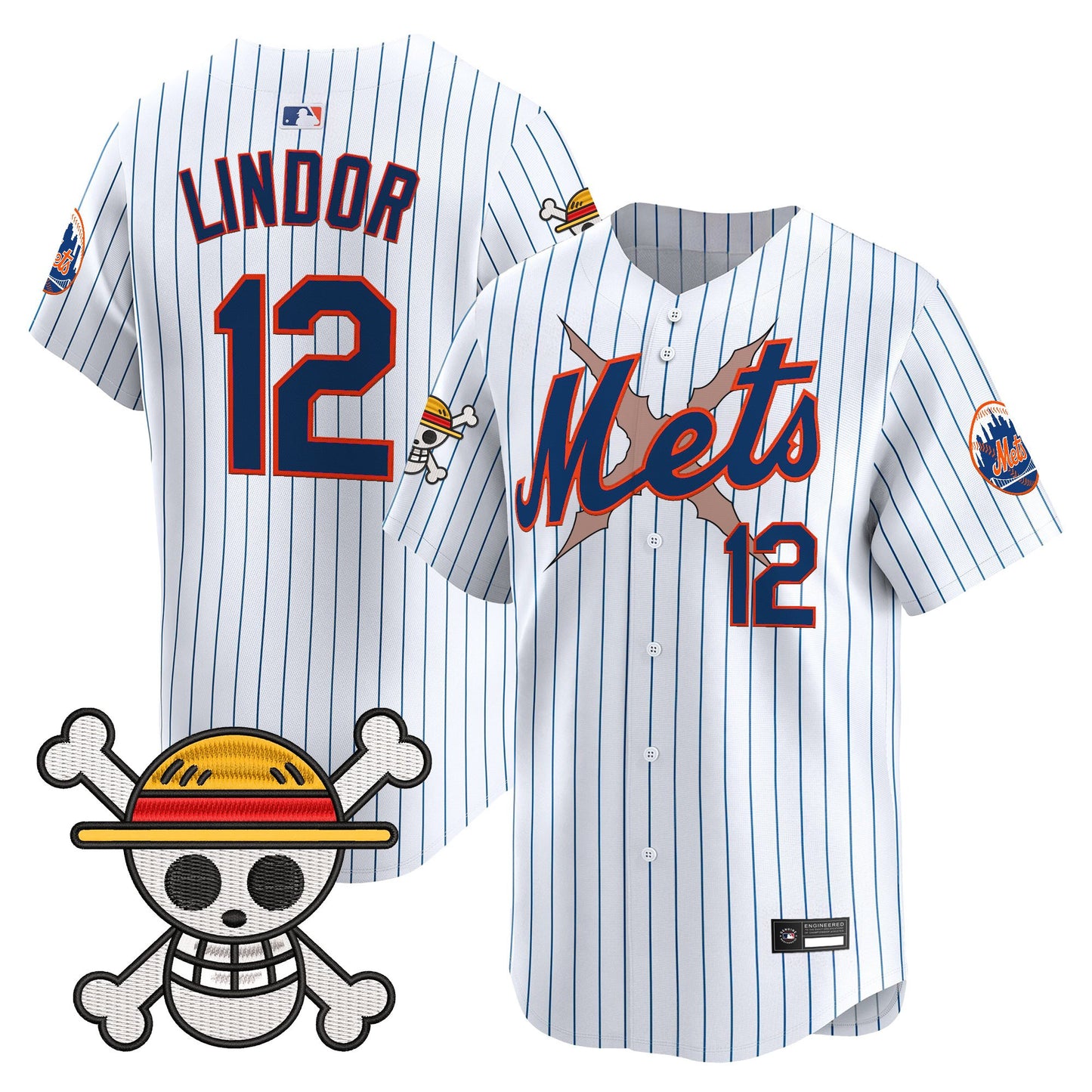 New York Mets x  OP Vapor Premier Limited Jersey - Stitched
