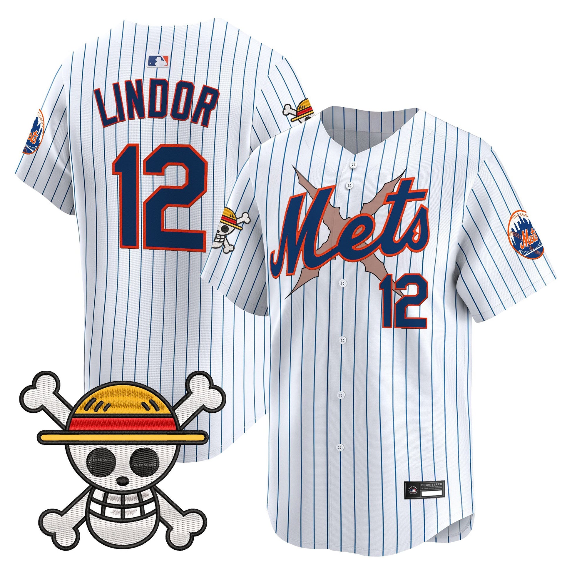 New York Mets x  OP Vapor Premier Limited Jersey - Stitched