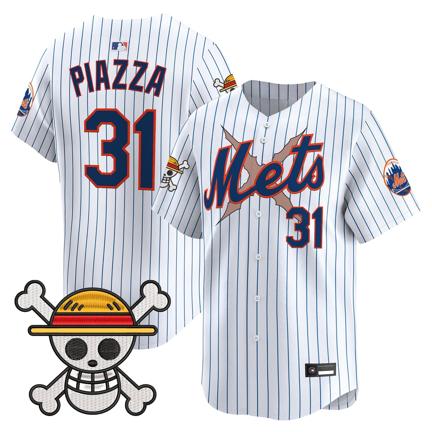New York Mets x  OP Vapor Premier Limited Jersey - Stitched
