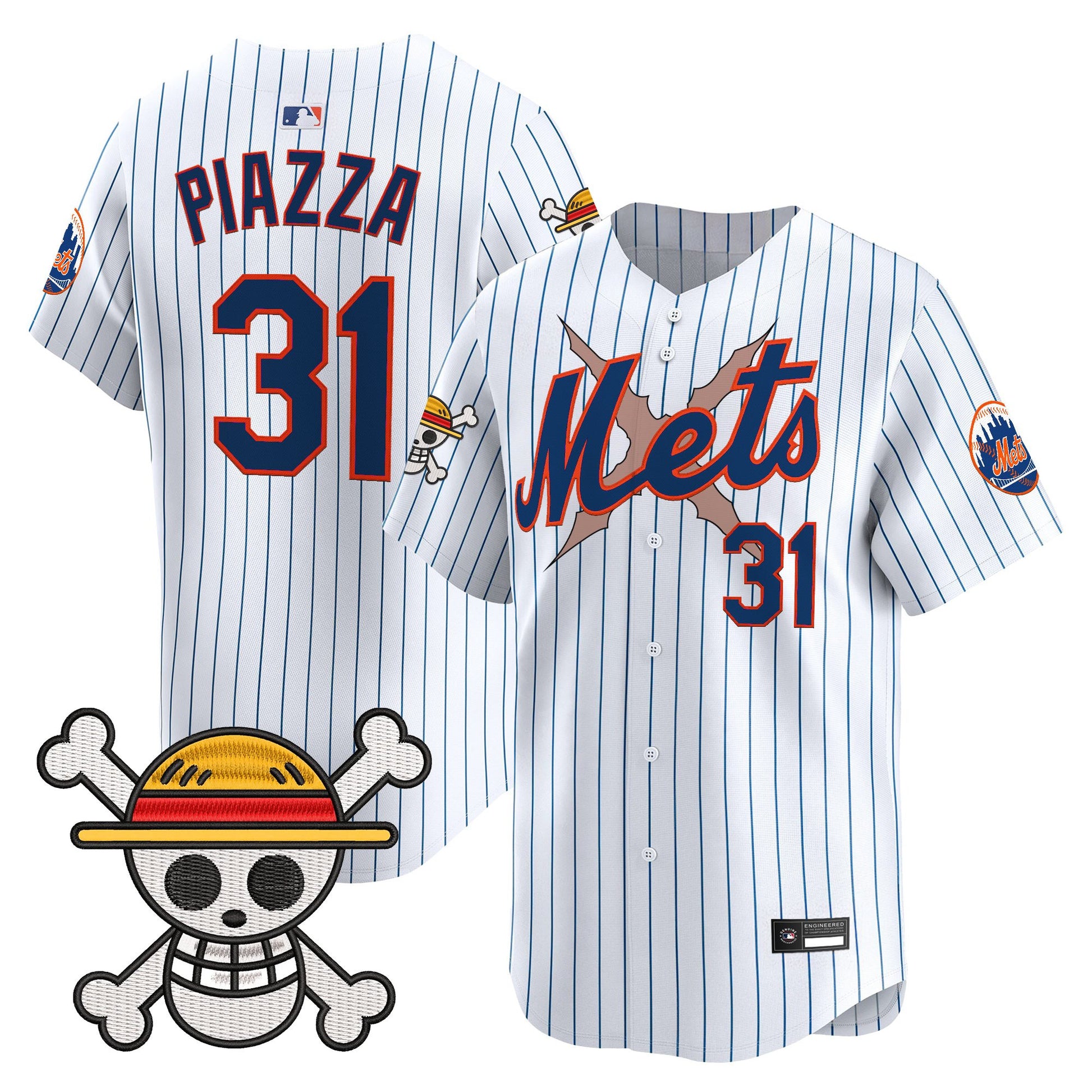 New York Mets x  OP Vapor Premier Limited Jersey - Stitched