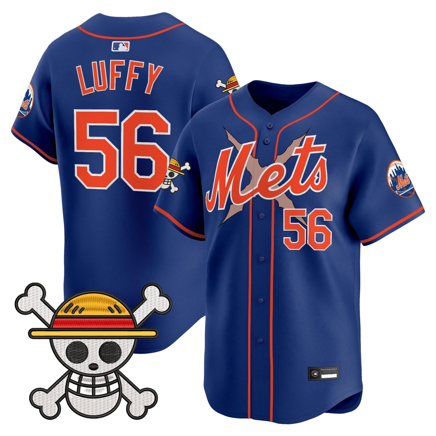 New York Mets x  OP Vapor Premier Limited Jersey - Stitched