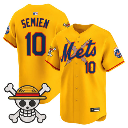 New York Mets x  OP Vapor Premier Limited Jersey - Stitched