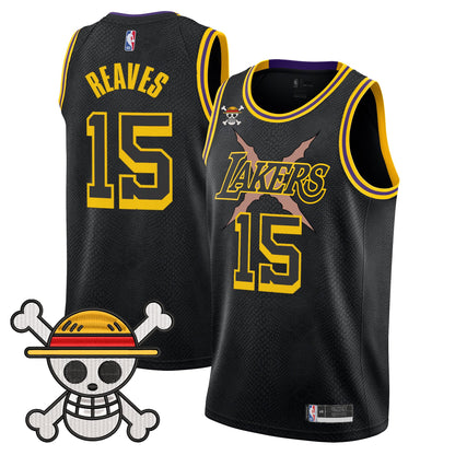Los Angeles Lakers x One Piece Swingman Jersey - Stitched