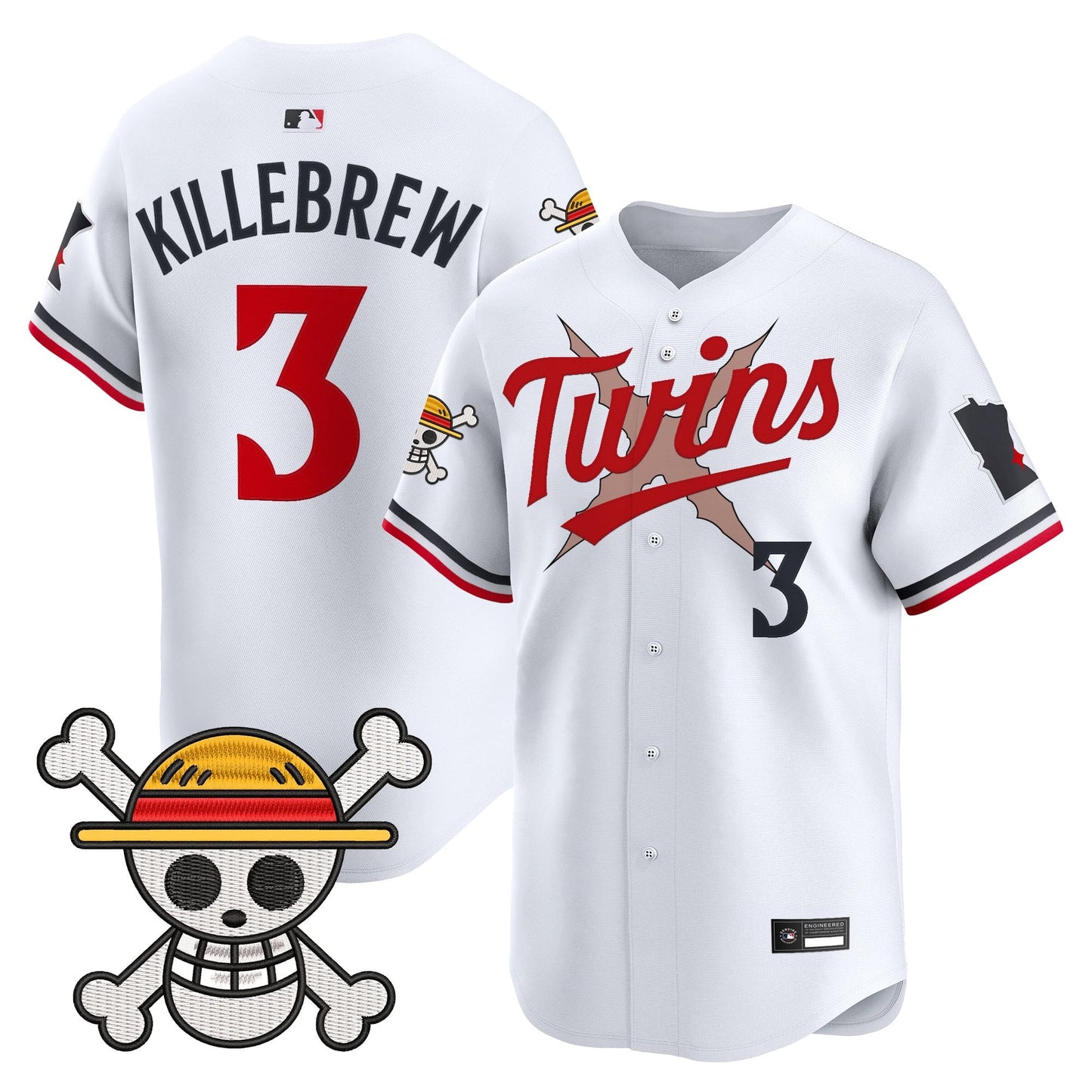 Minnesota Twins x One Piece Vapor Premier Limited Jersey - Stitched