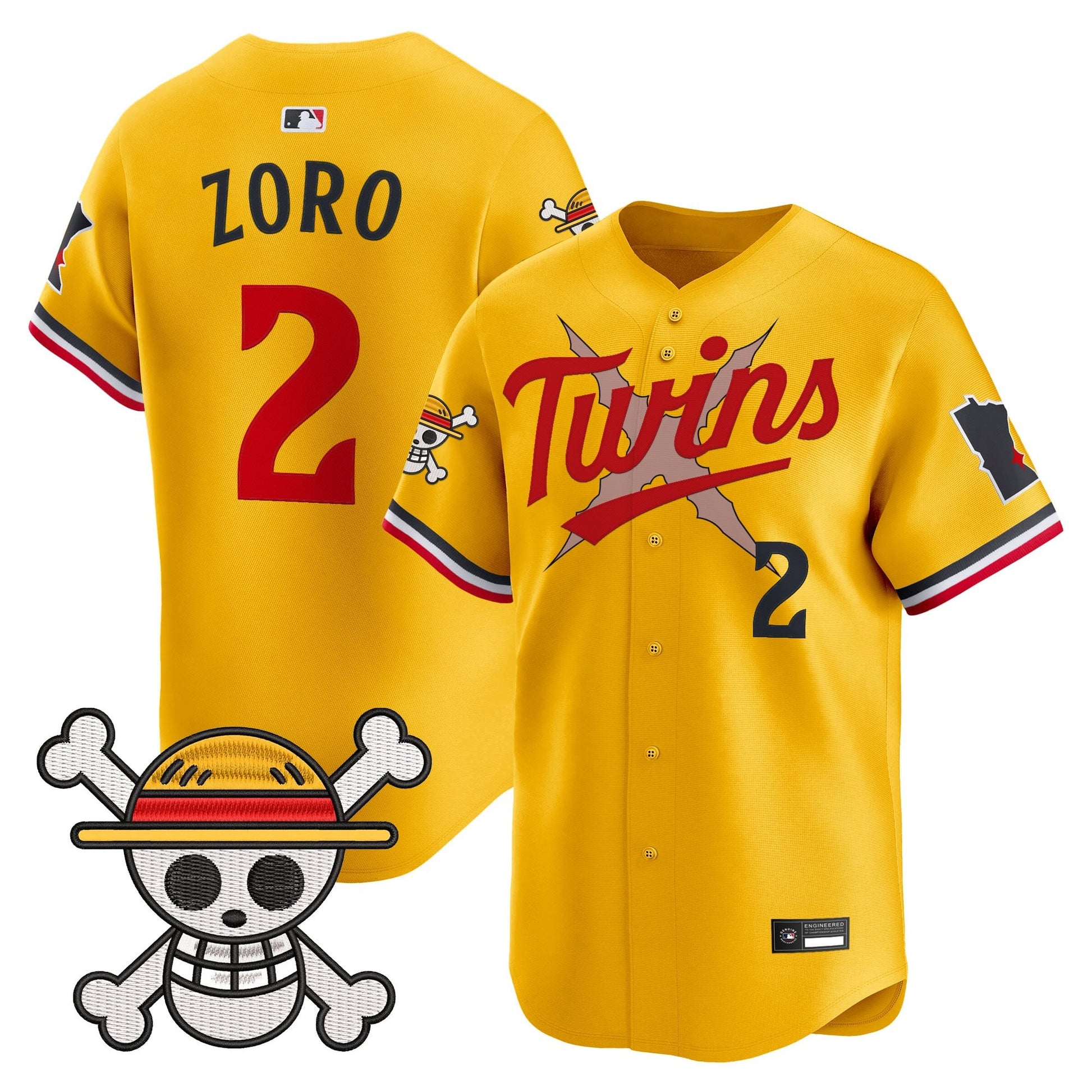 Minnesota Twins x One Piece Vapor Premier Limited Jersey - Stitched