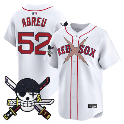 Boston Red Sox x  OP Zr Patch Vapor Premier Limited Jersey - Stitched