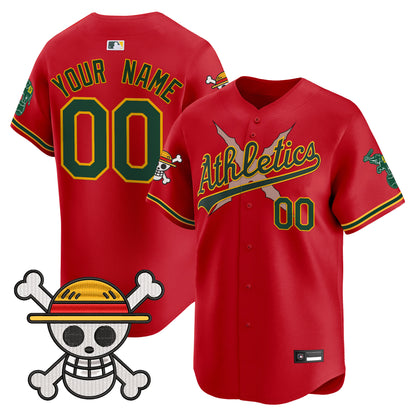 Oakland Athletics x OP Vapor Premier Limited Custom Jersey - Stitched