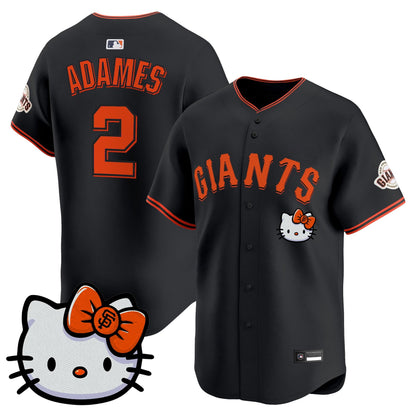  San Francisco Giants Meow KT Vapor Premier Limited Jersey – All Stitched