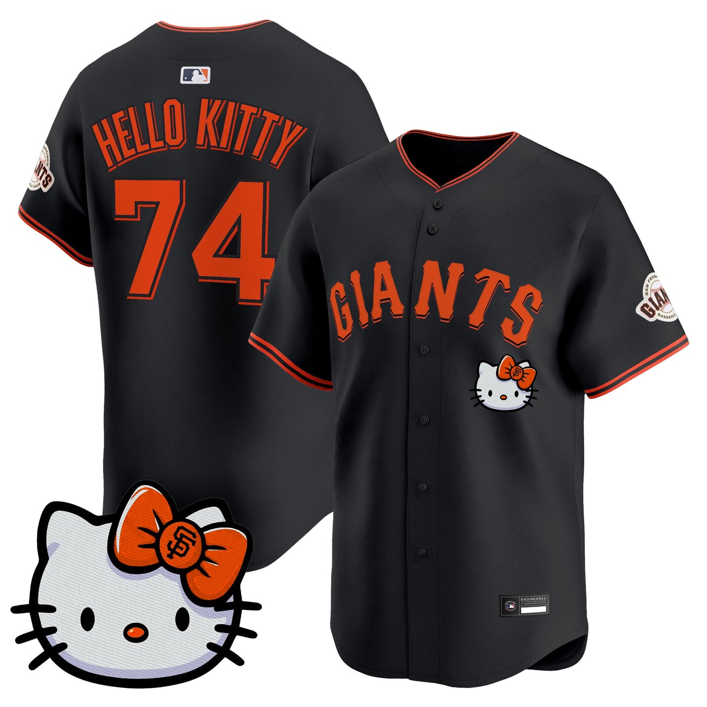  San Francisco Giants Meow KT Vapor Premier Limited Jersey – All Stitched
