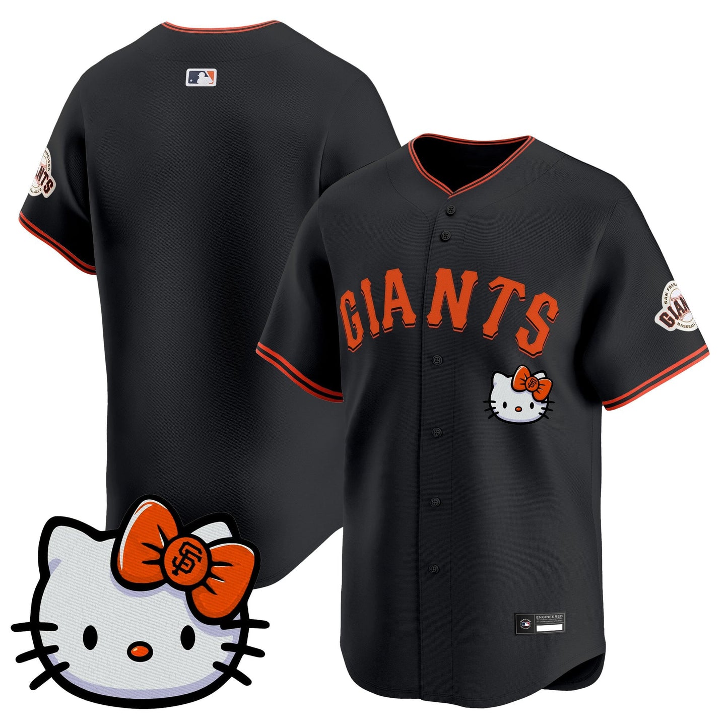  San Francisco Giants Meow KT Vapor Premier Limited Jersey – All Stitched