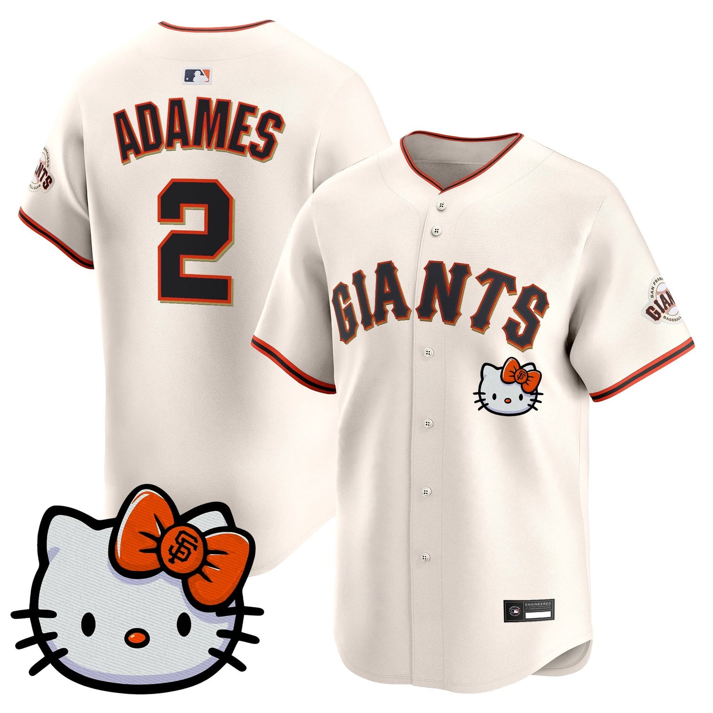  San Francisco Giants Meow KT Vapor Premier Limited Jersey – All Stitched