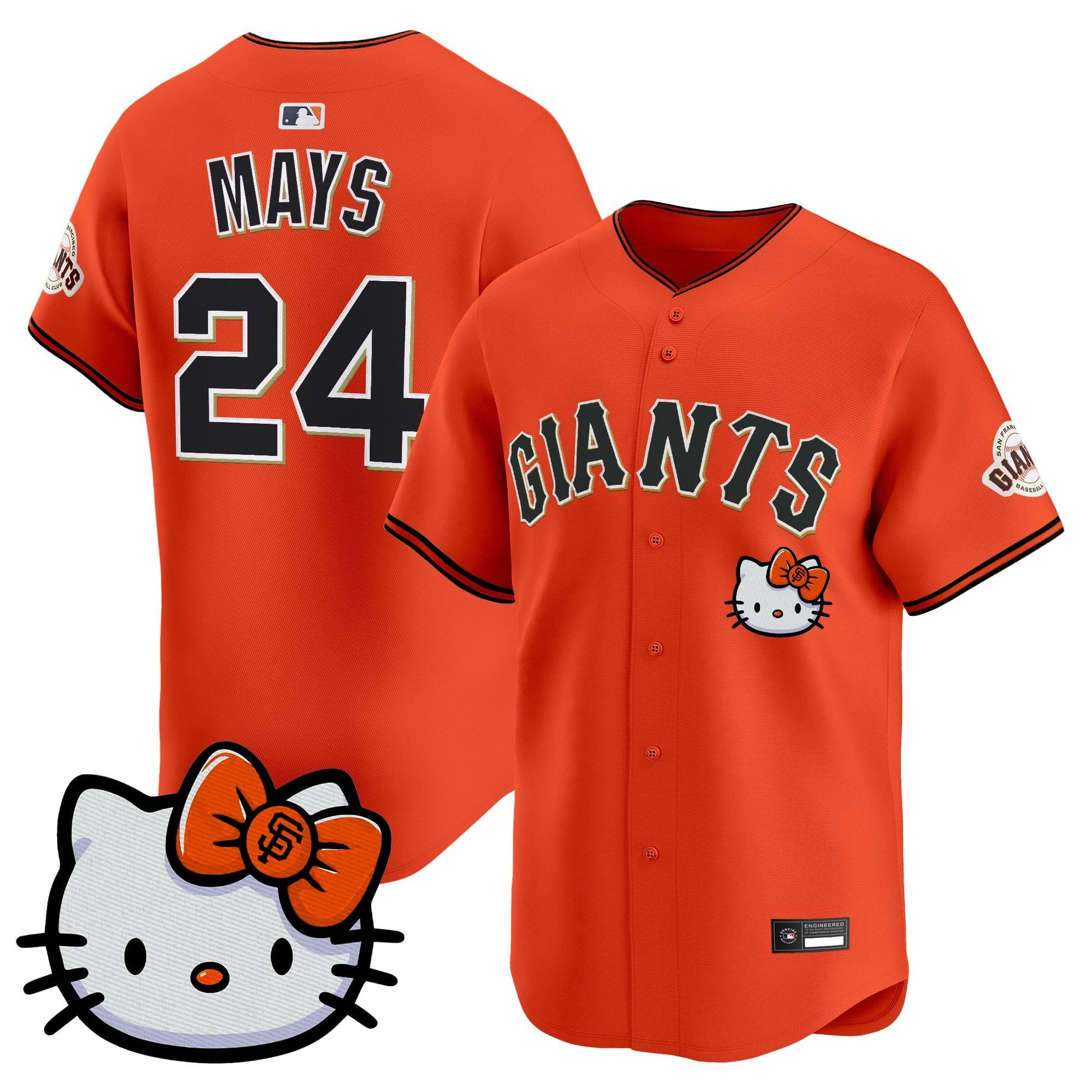  San Francisco Giants Meow KT Vapor Premier Limited Jersey – All Stitched