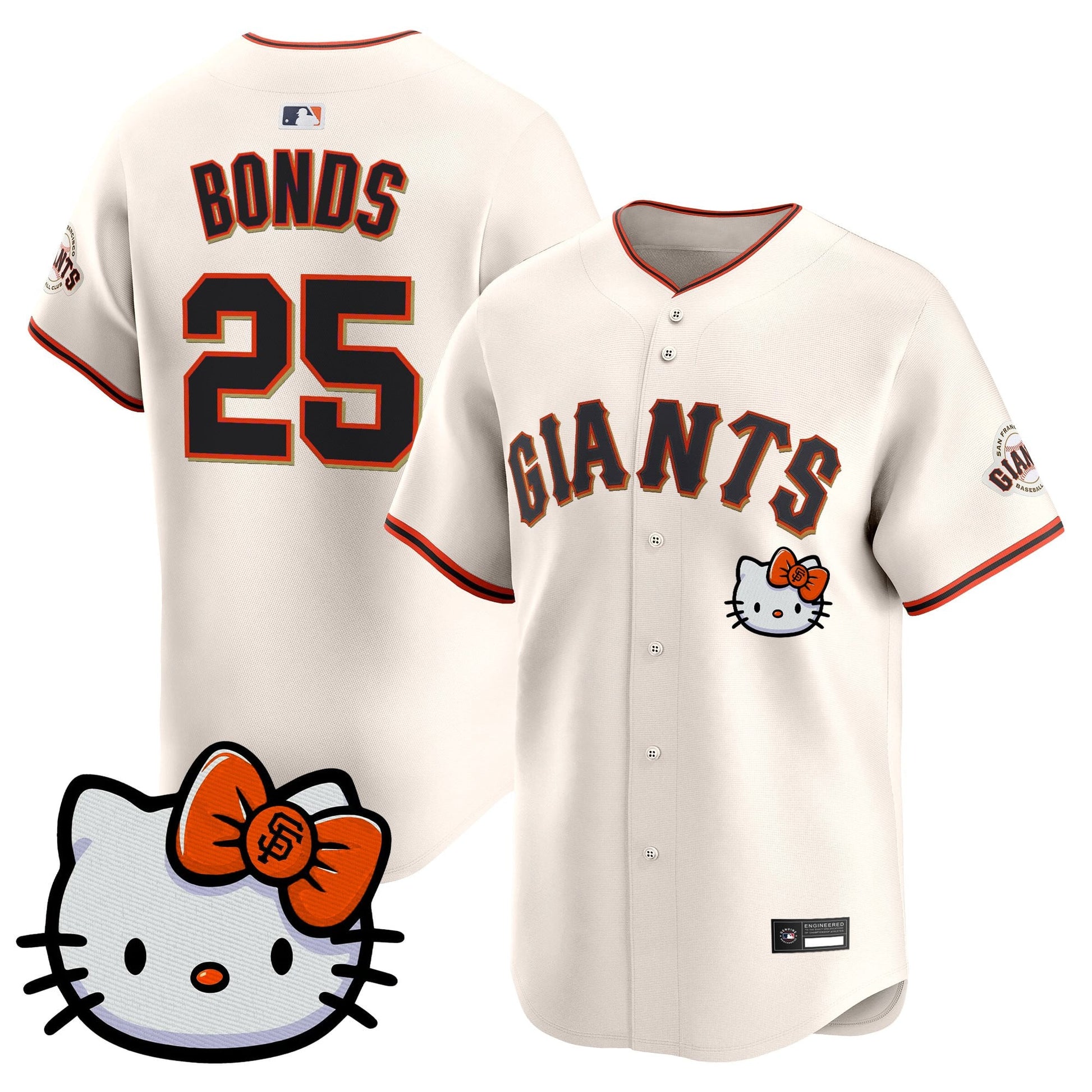  San Francisco Giants Meow KT Vapor Premier Limited Jersey – All Stitched
