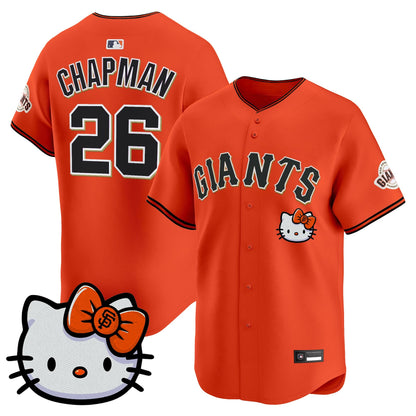 San Francisco Giants Meow KT Vapor Premier Limited Jersey – All Stitched