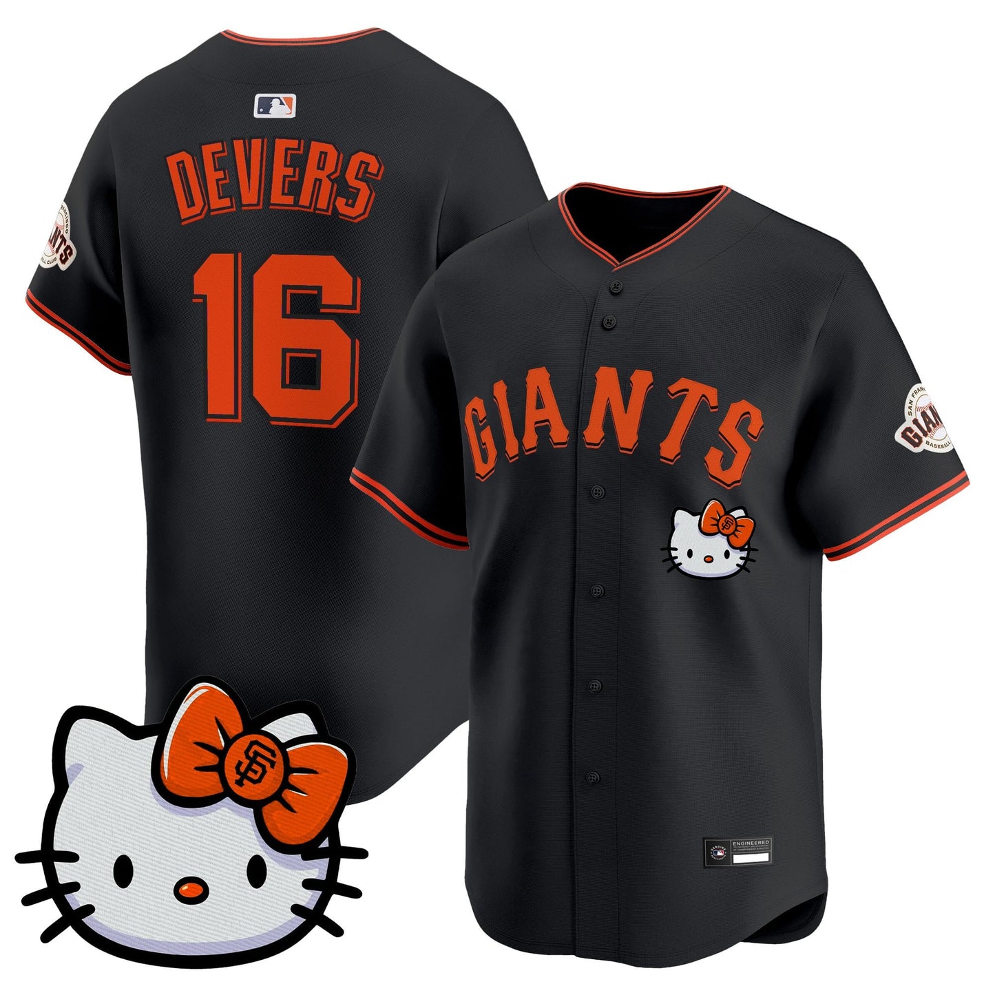  San Francisco Giants Meow KT Vapor Premier Limited Jersey – All Stitched
