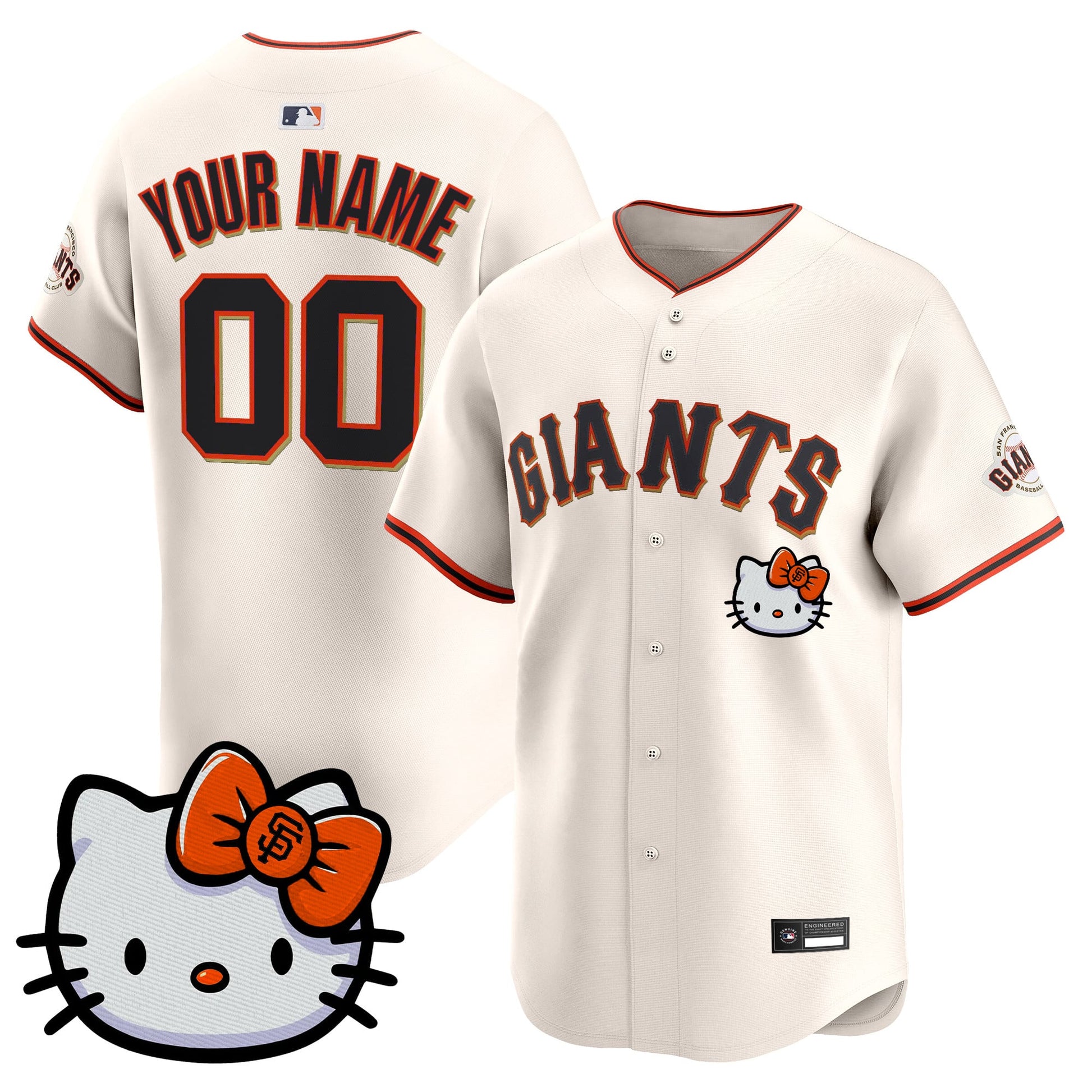 San Francisco Giant Meow KT Vapor Premier Limited Custom Jersey – All Stitched