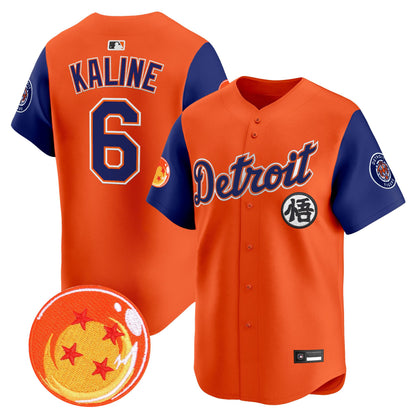 Detroit Tigers x Dragon Ball Vapor Premier Limited Jersey - All Stitched