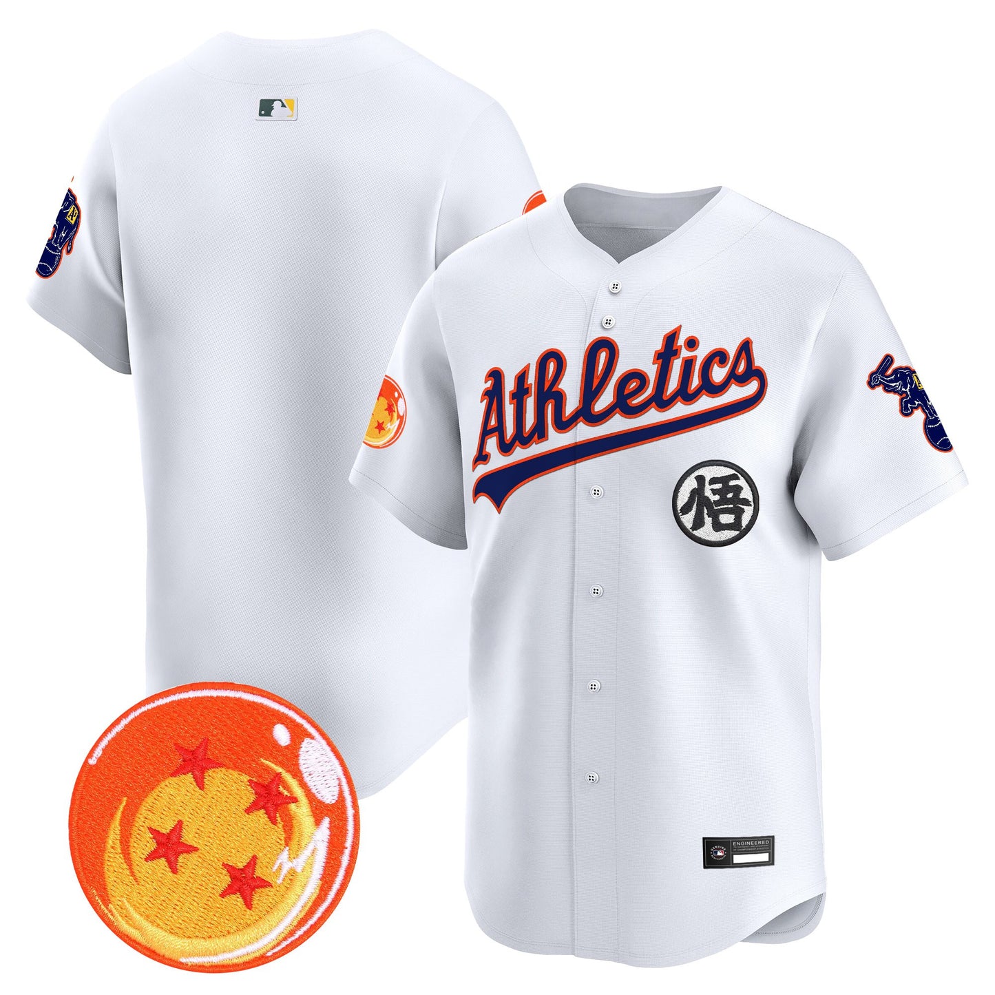 Oakland Athletics x DB Vapor Premier Limited Jersey - All Stitched