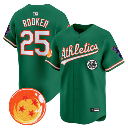 Oakland Athletics x DB Vapor Premier Limited Jersey - All Stitched