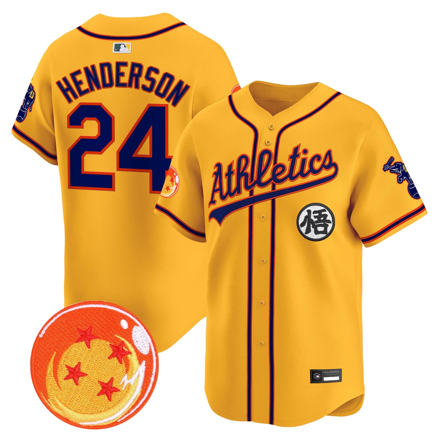 Oakland Athletics x DB Vapor Premier Limited Jersey - All Stitched
