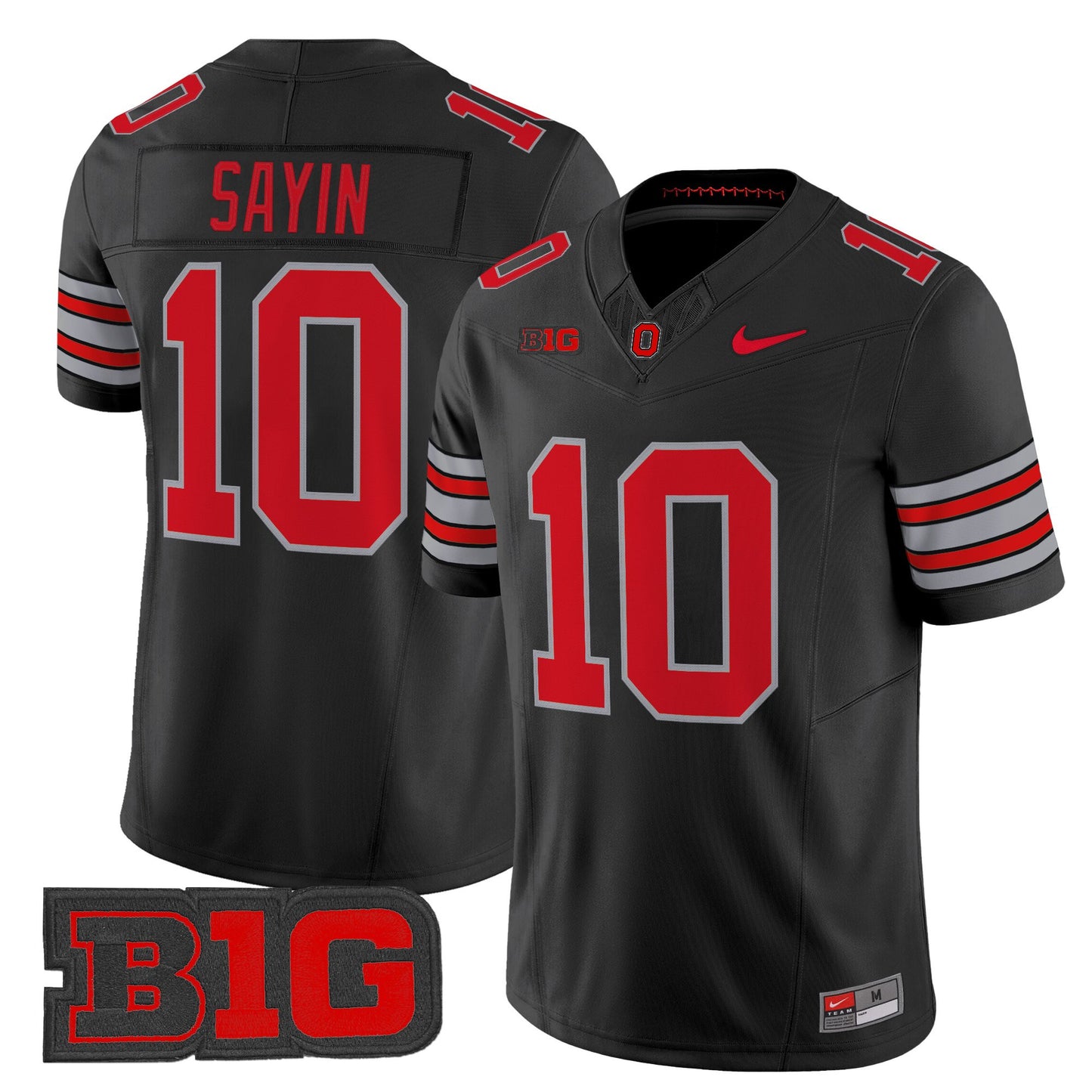 Men's Ohio State Buckeyes 2026 "Tunnel Vision" Vapor Limited Jersey - All Stitched